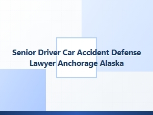 Senior Driver Collision Defense Lawyer in Anchorage